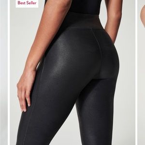 Spanx faux leather leggings